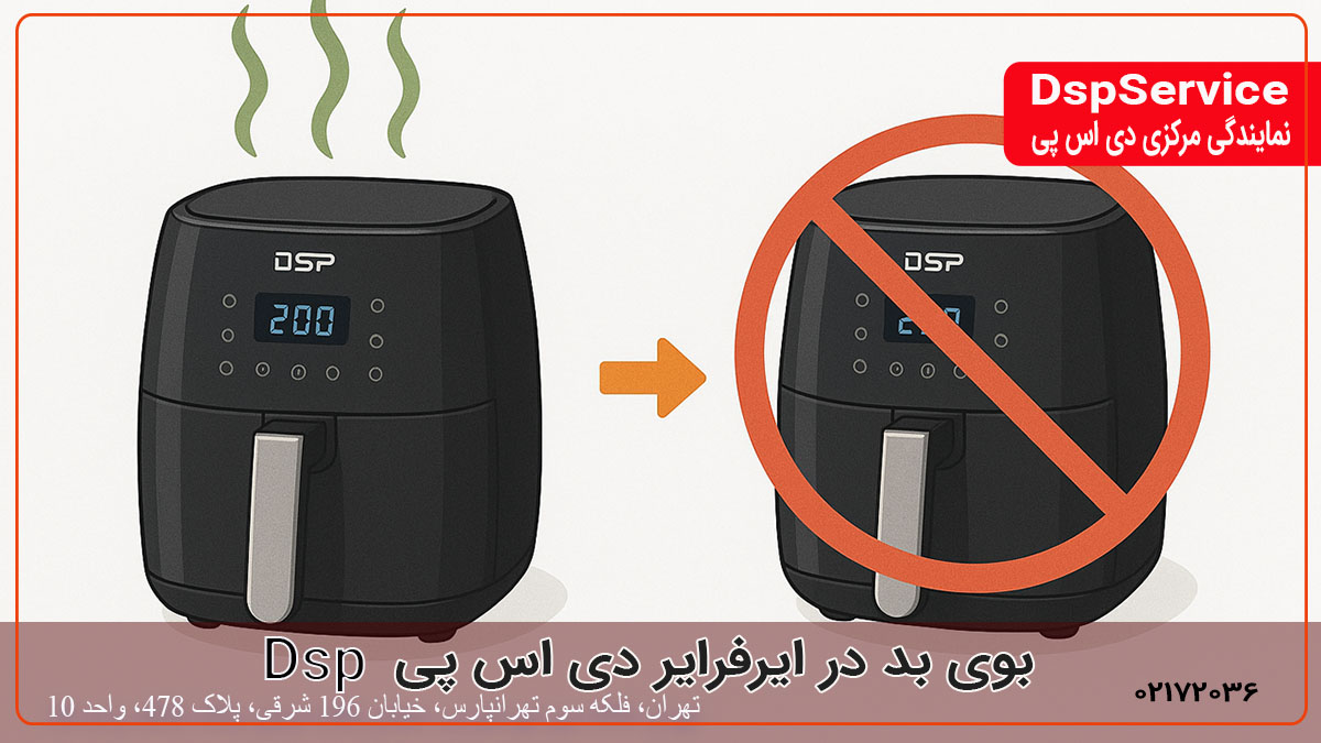 رفع بوی بد در ایرفرایر DSP