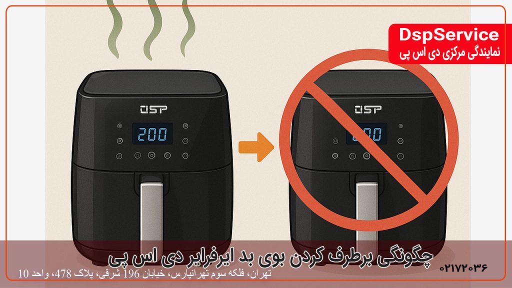چگونگی برطرف کردن بوی بد ایرفرایر دی اس پی DSP